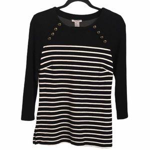 H&M stripe blouse